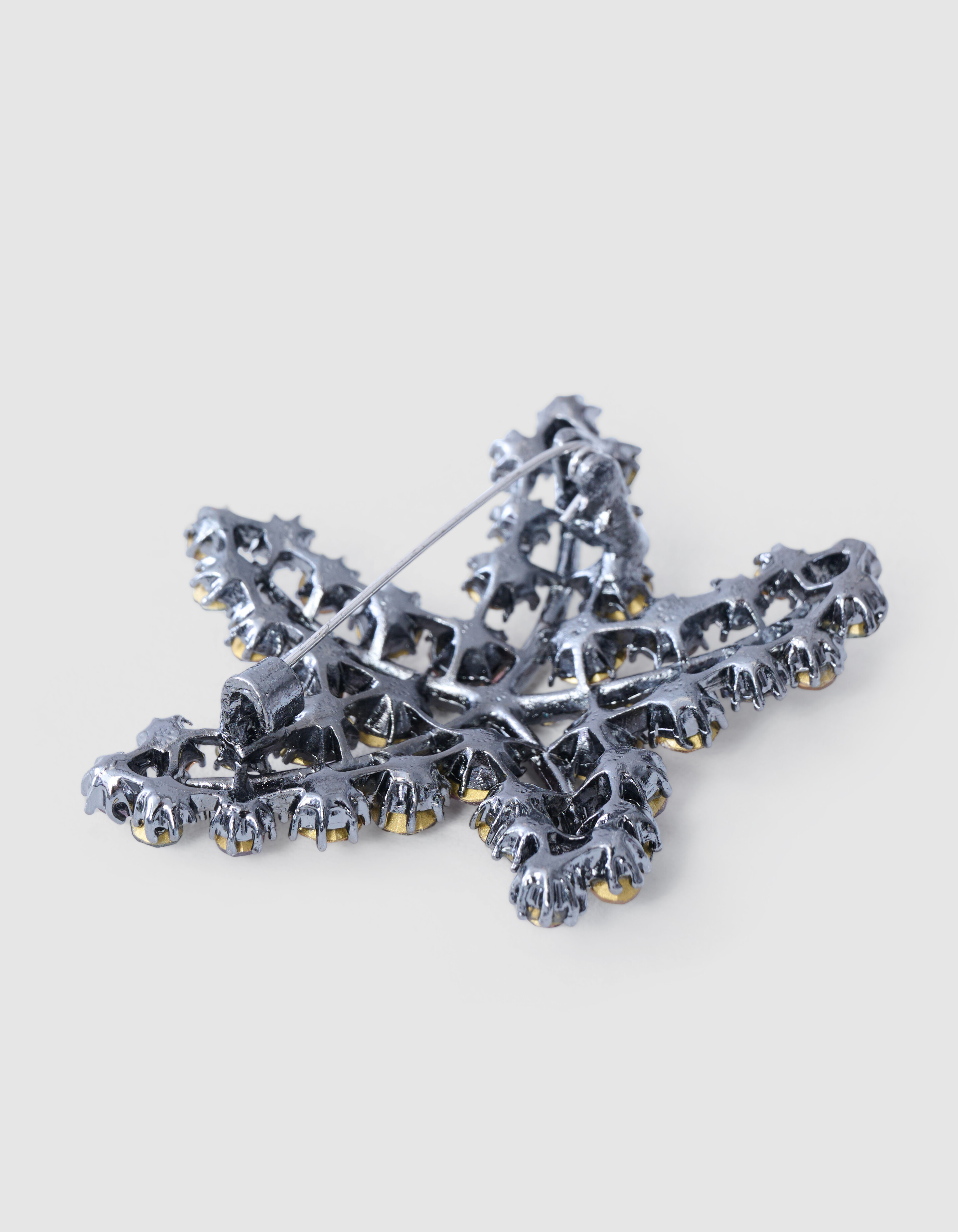 Strass Star Broche Zilver SHOEBY ACCESSOIRES