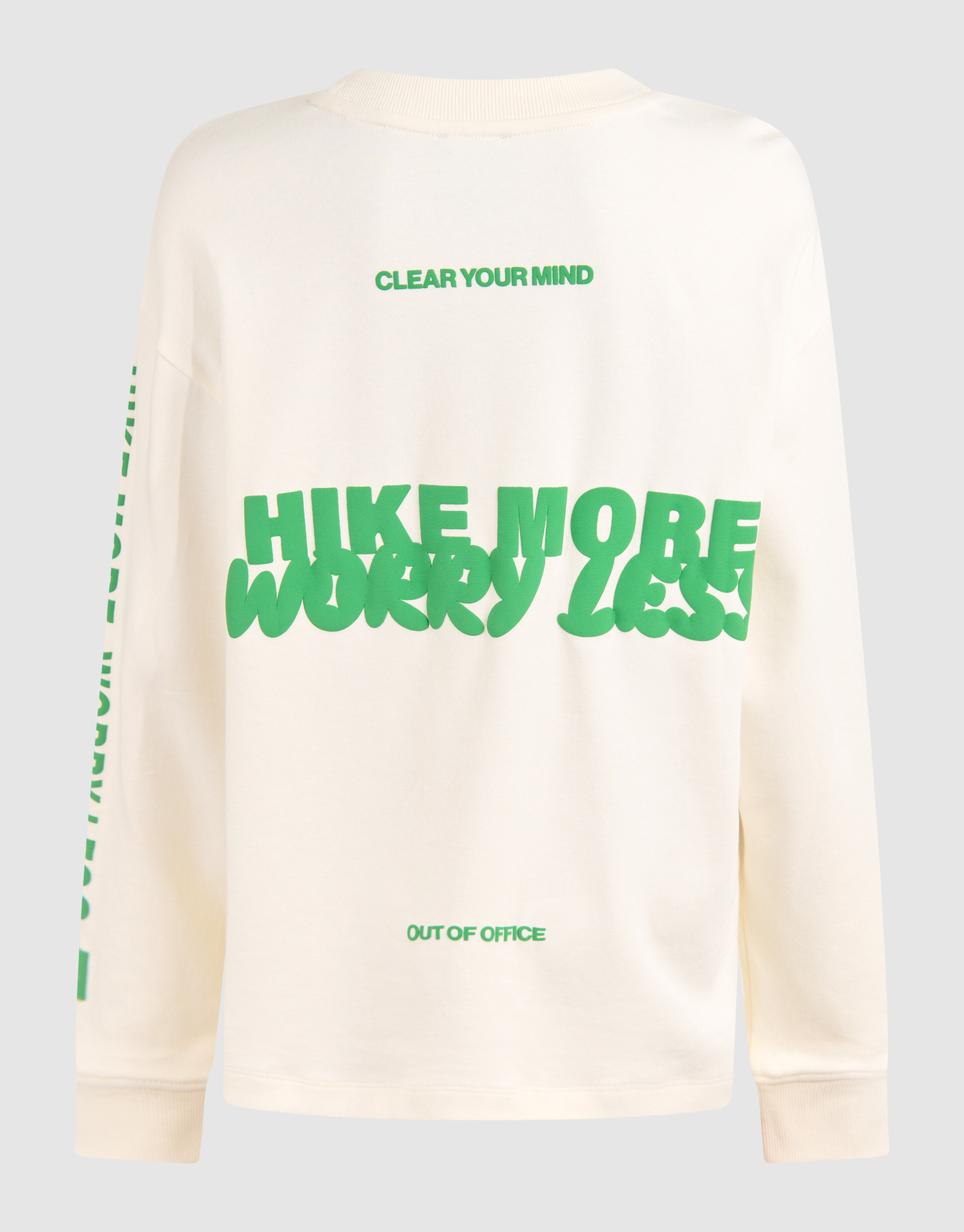 Tekst Longsleeve Gebroken Wit SHOEBY BOYS
