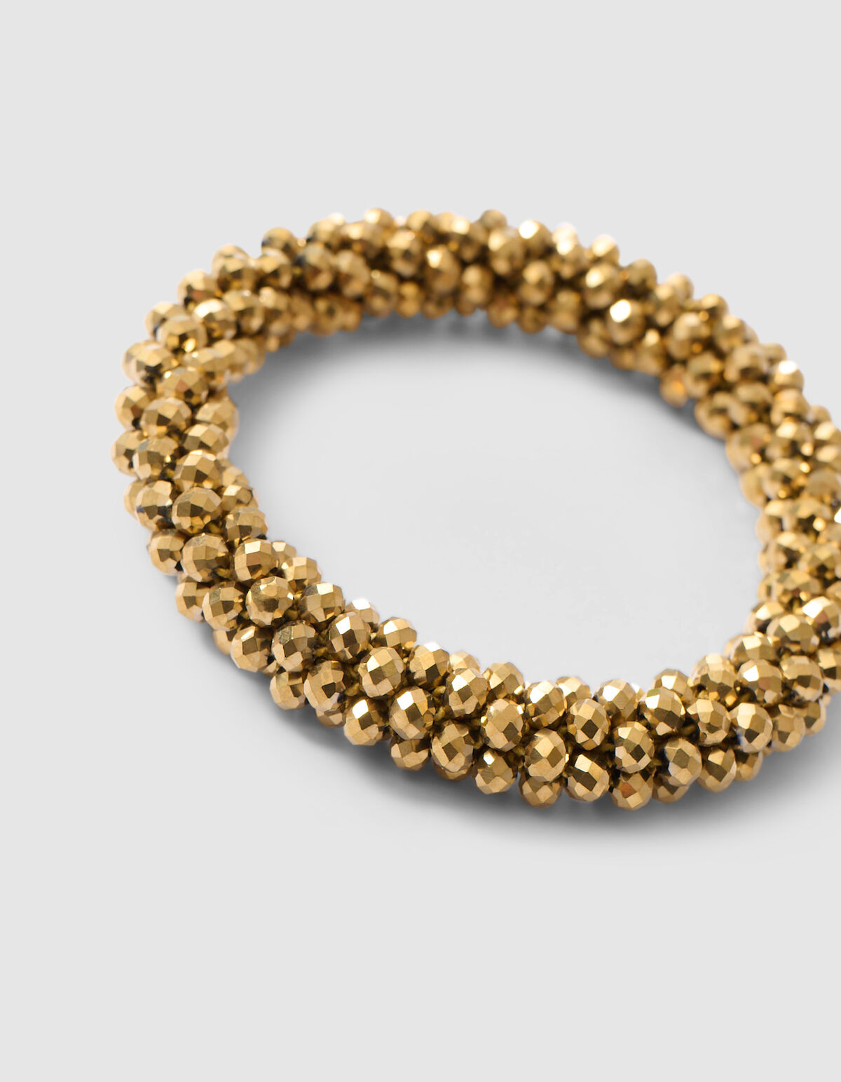 Beaded Haarelastiek Goud SHOEBY ACCESSOIRES