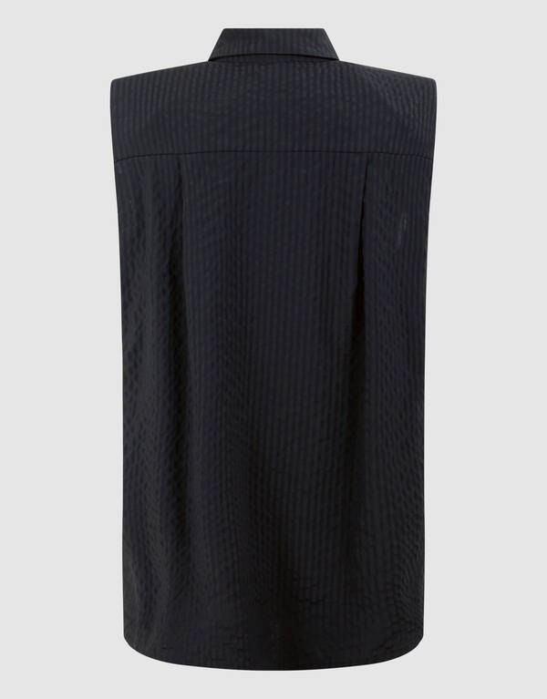 Strass Stripe Blouse Zwart SHOEBY WOMEN