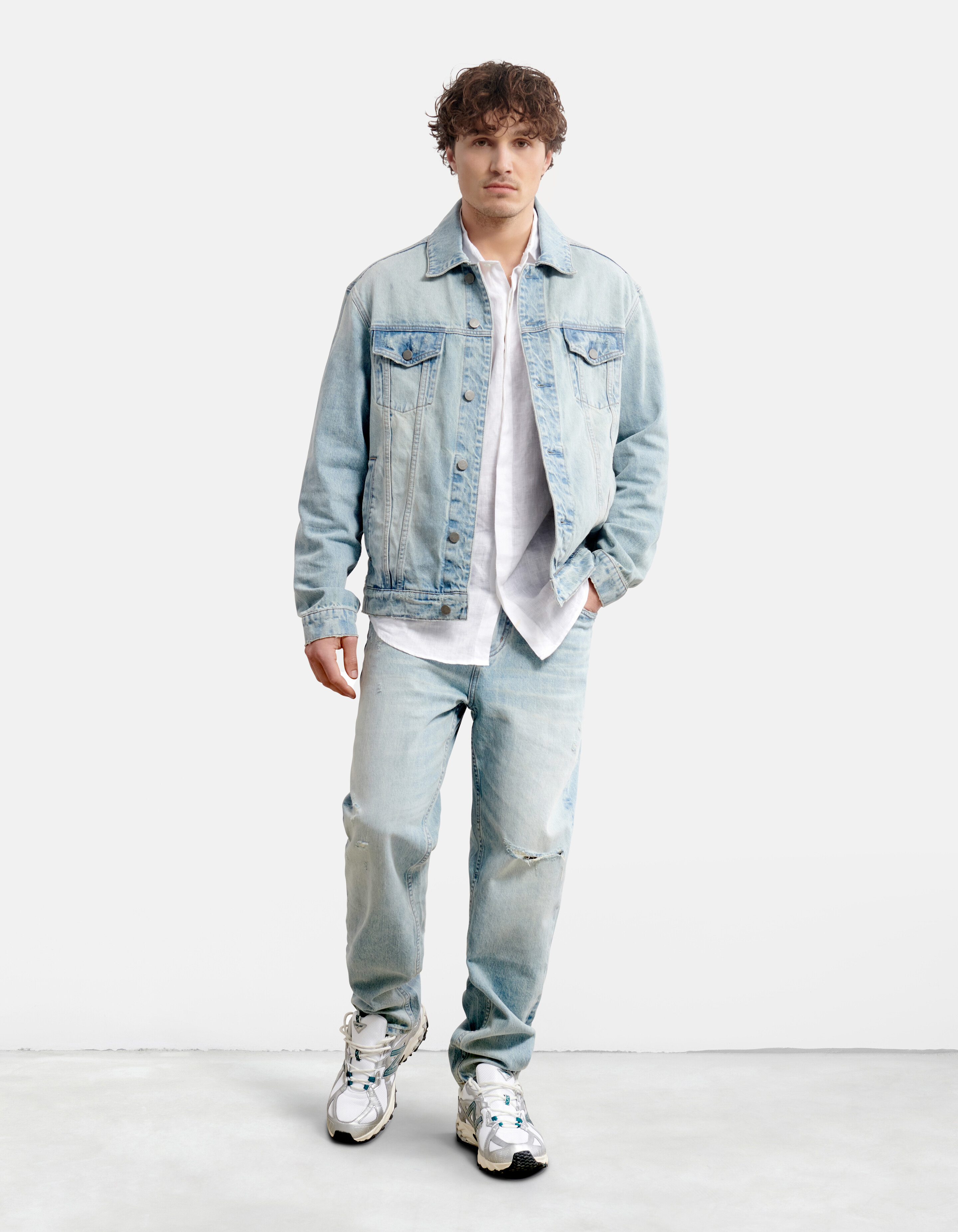 Denim Jack Bleached By Fred SHOEBY MEN