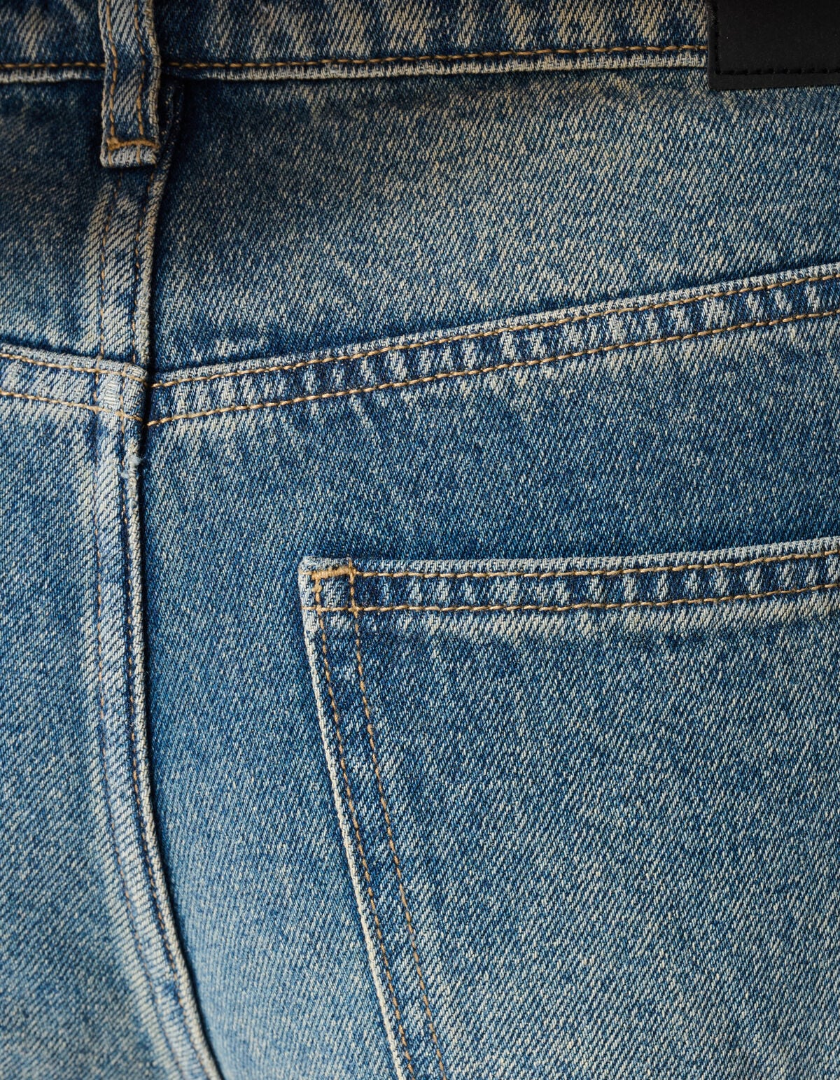 Baggy Fit Tinted Jeans Donkerblauw SHOEBY WOMEN