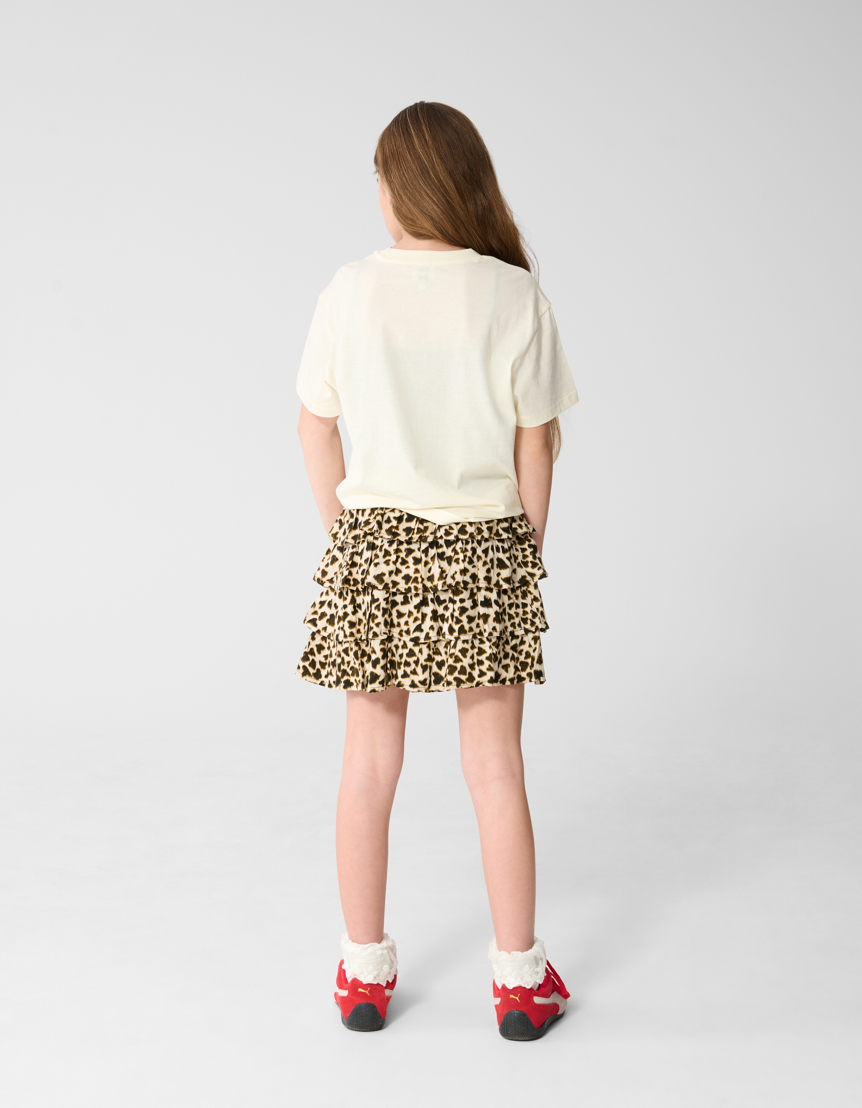 Radiate Artwork T-shirt Wit SHOEBY GIRLS