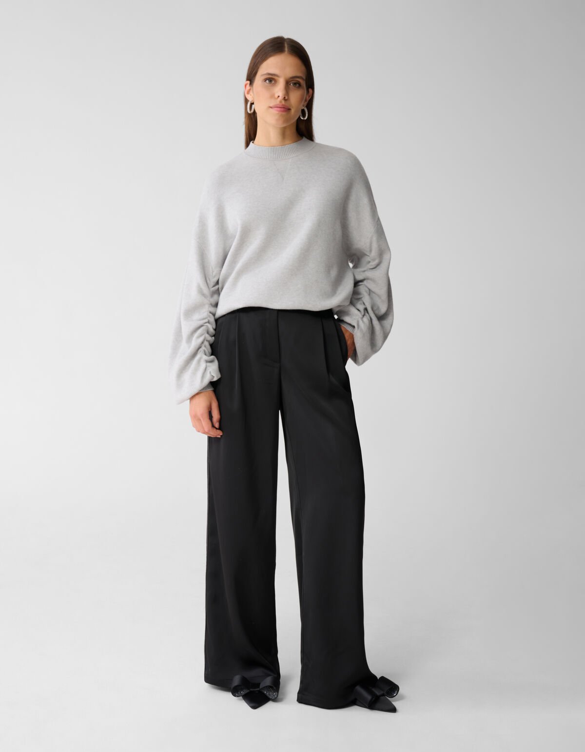 Soft Knit Trui Grijs By Mieke SHOEBY WOMEN