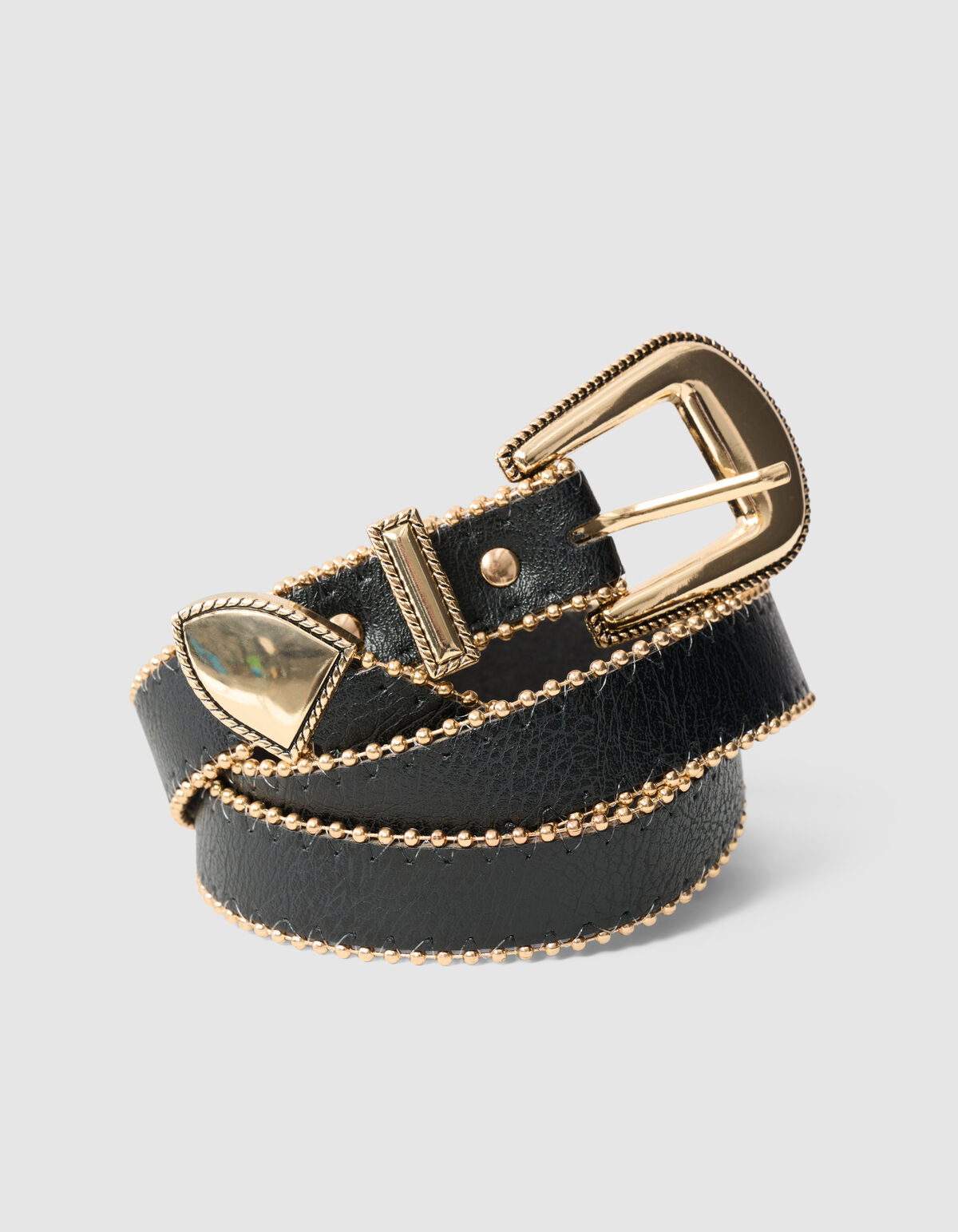 Ball Chain Riem Zwart SHOEBY ACCESSOIRES