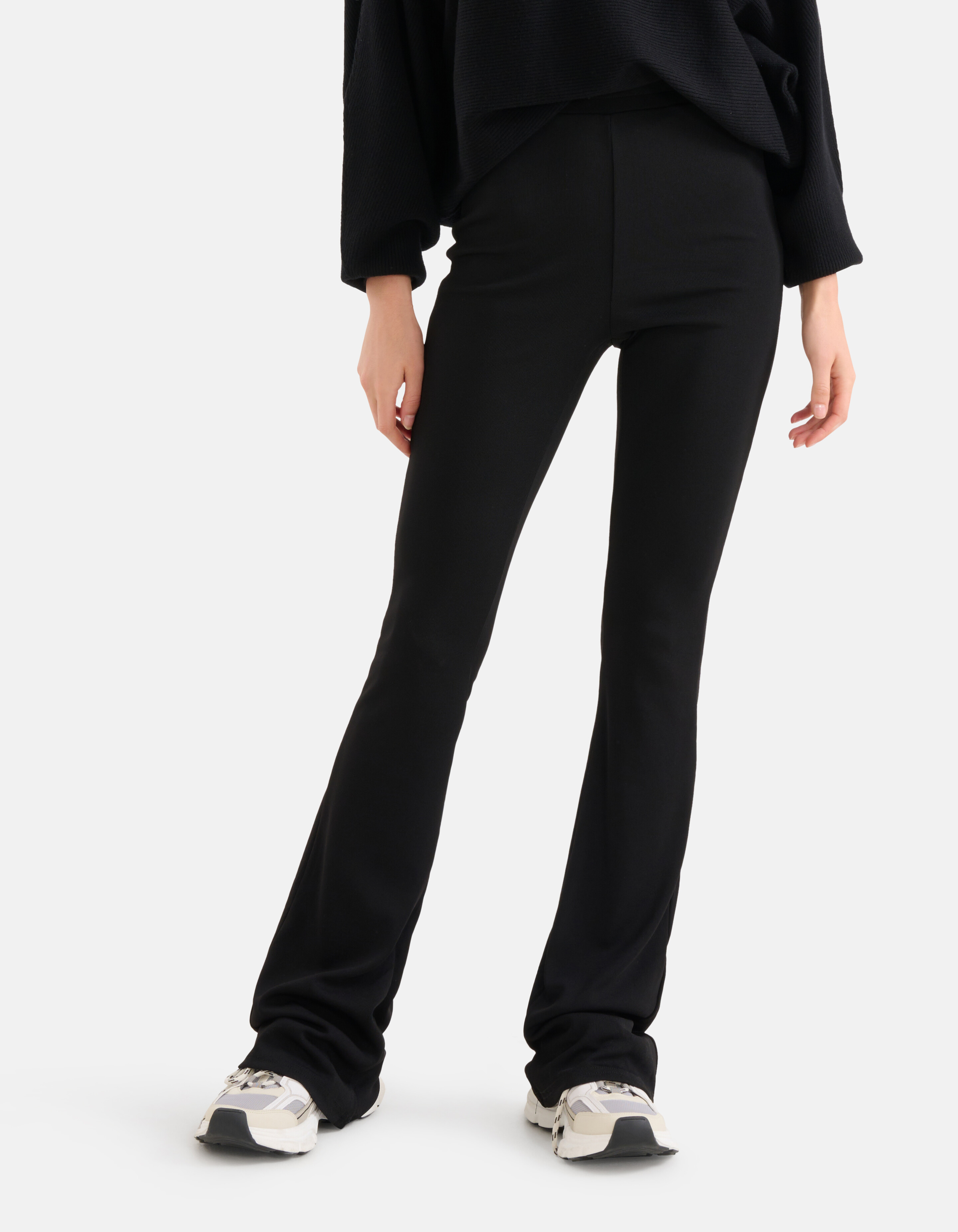 Flared Fit Legging Zwart SHOEBY WOMEN