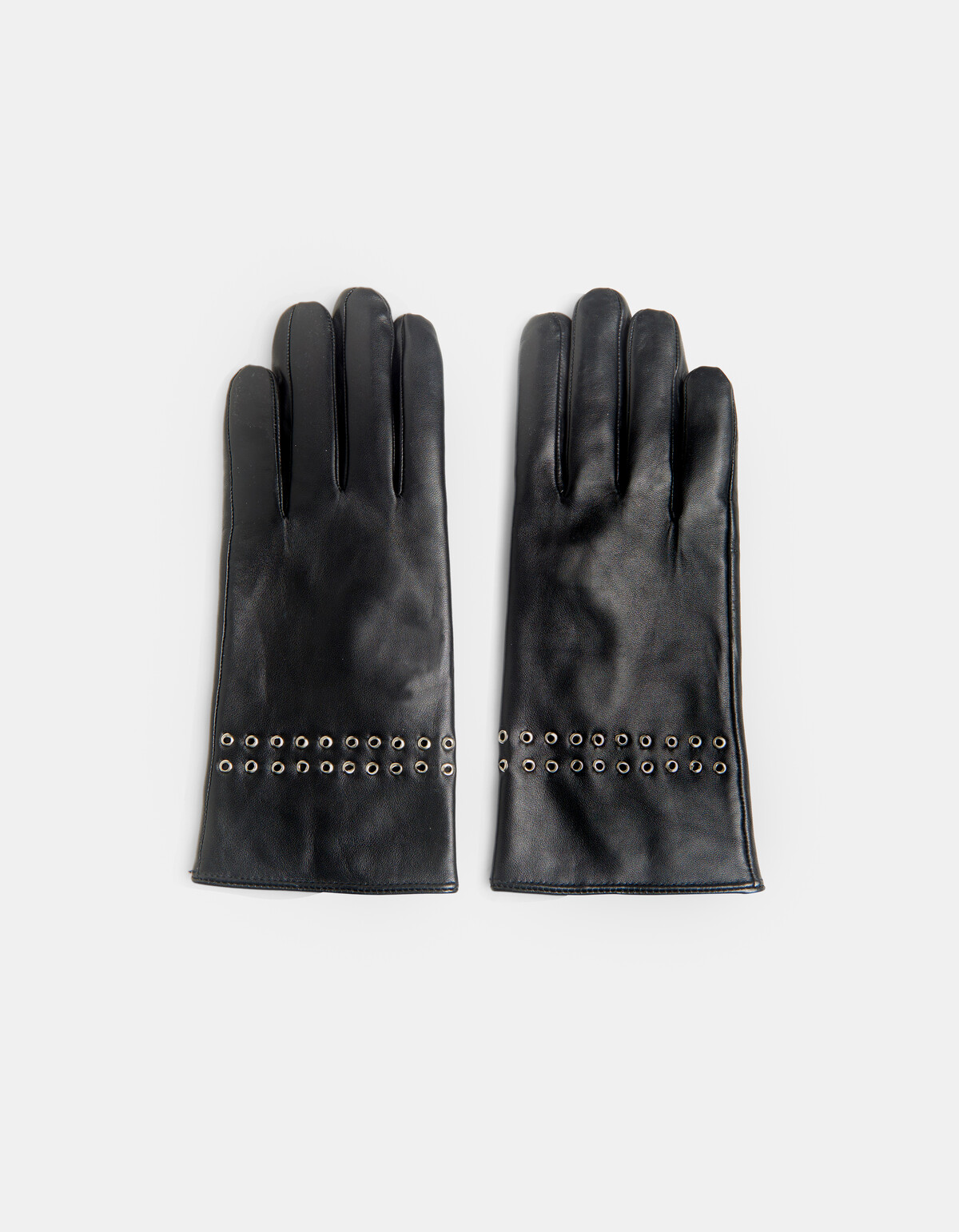 Eyelet Leren Handschoenen