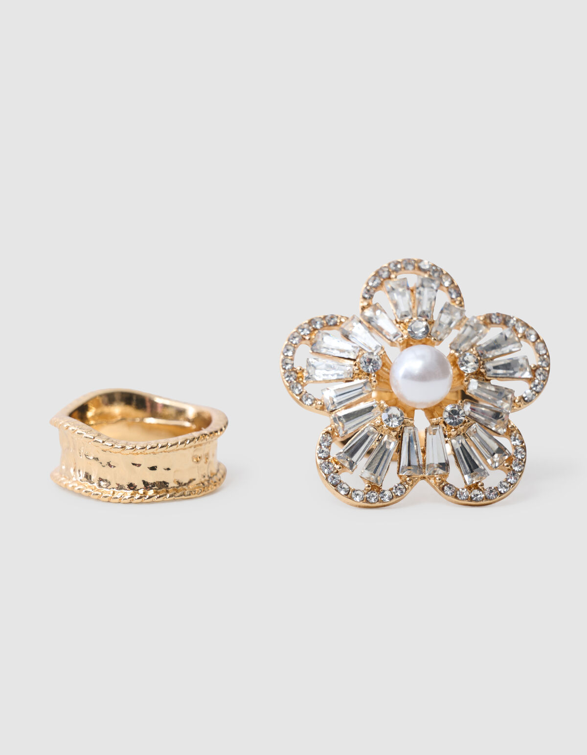 Strass Sjaal Bedel Set Goud SHOEBY ACCESSOIRES