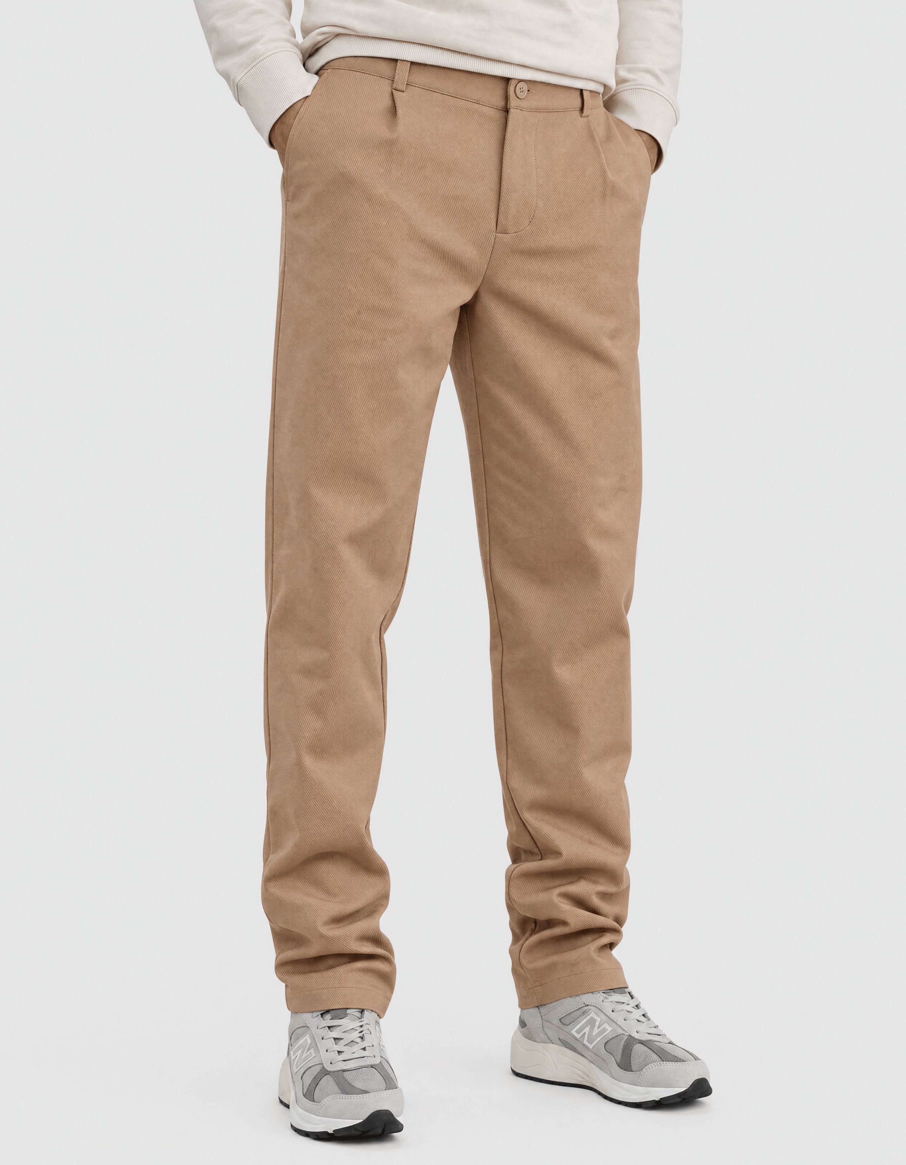 Keper Structuur Broek Lichtbruin SHOEBY MEN