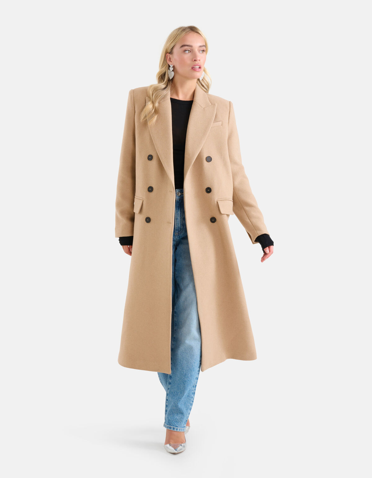 Oversized Jas Beige By Monica SHOEBY WOMEN