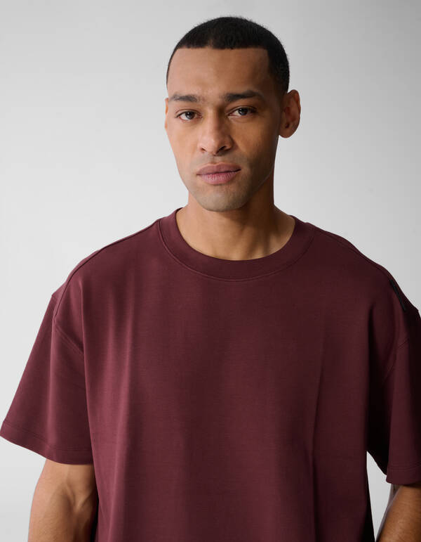 Basis Label T-shirt Rood SHOEBY MEN