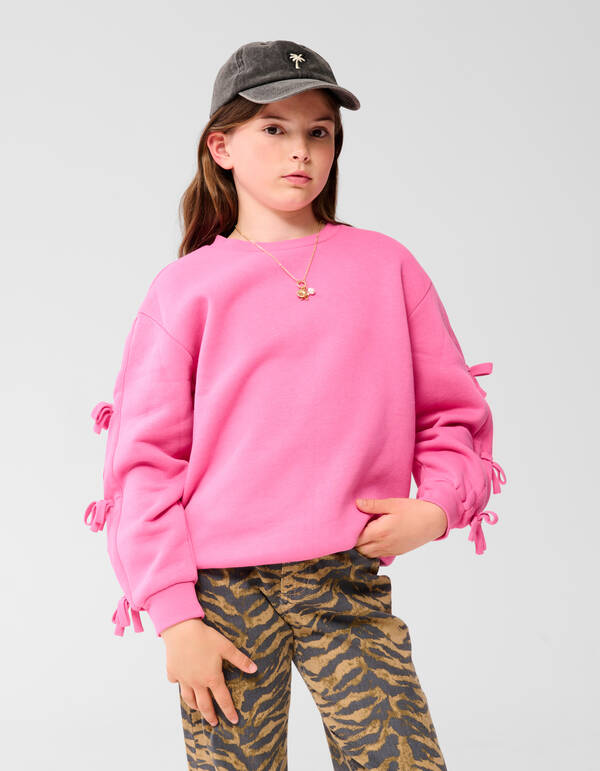 Oversized Strik Sweater Roze SHOEBY GIRLS