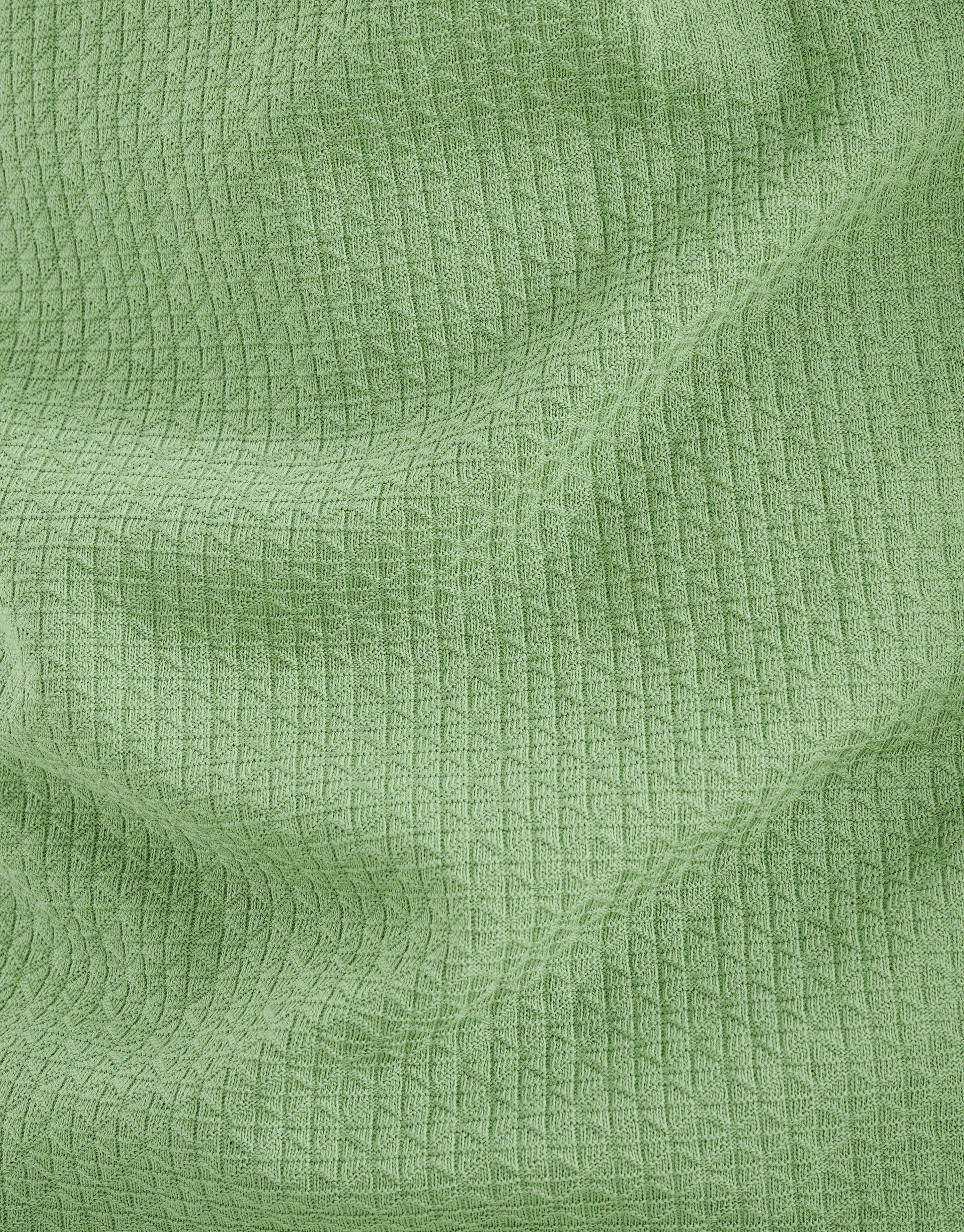 Jacquard T-shirt Groen SHOEBY MEN