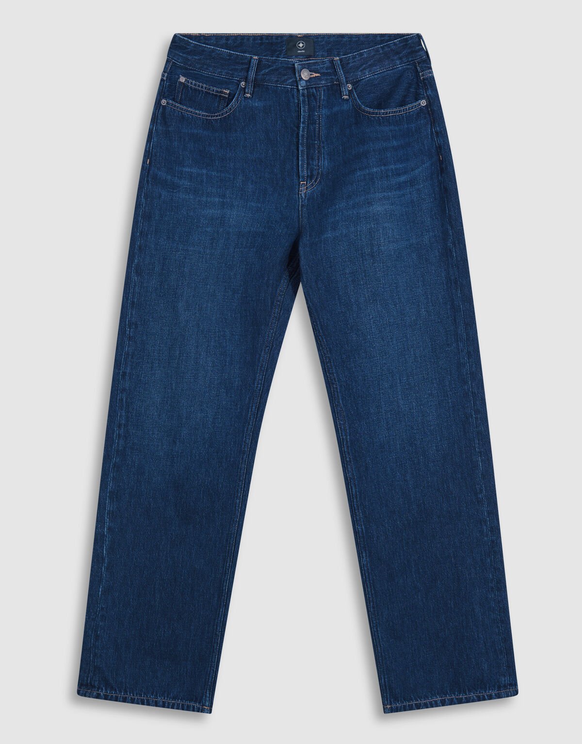 Relaxed Fit Jeans Donkerblauw SHOEBY MEN
