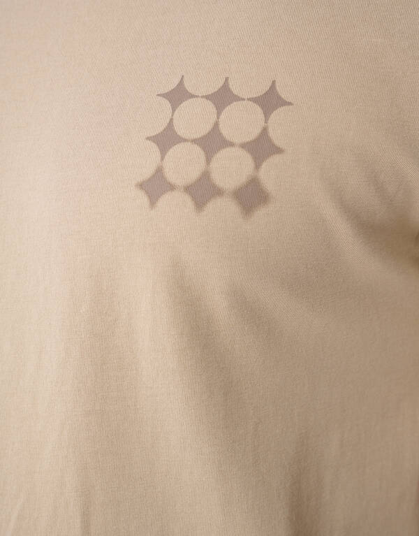 Multi Sparkle Logo T-shirt Zand SHOEBY MEN