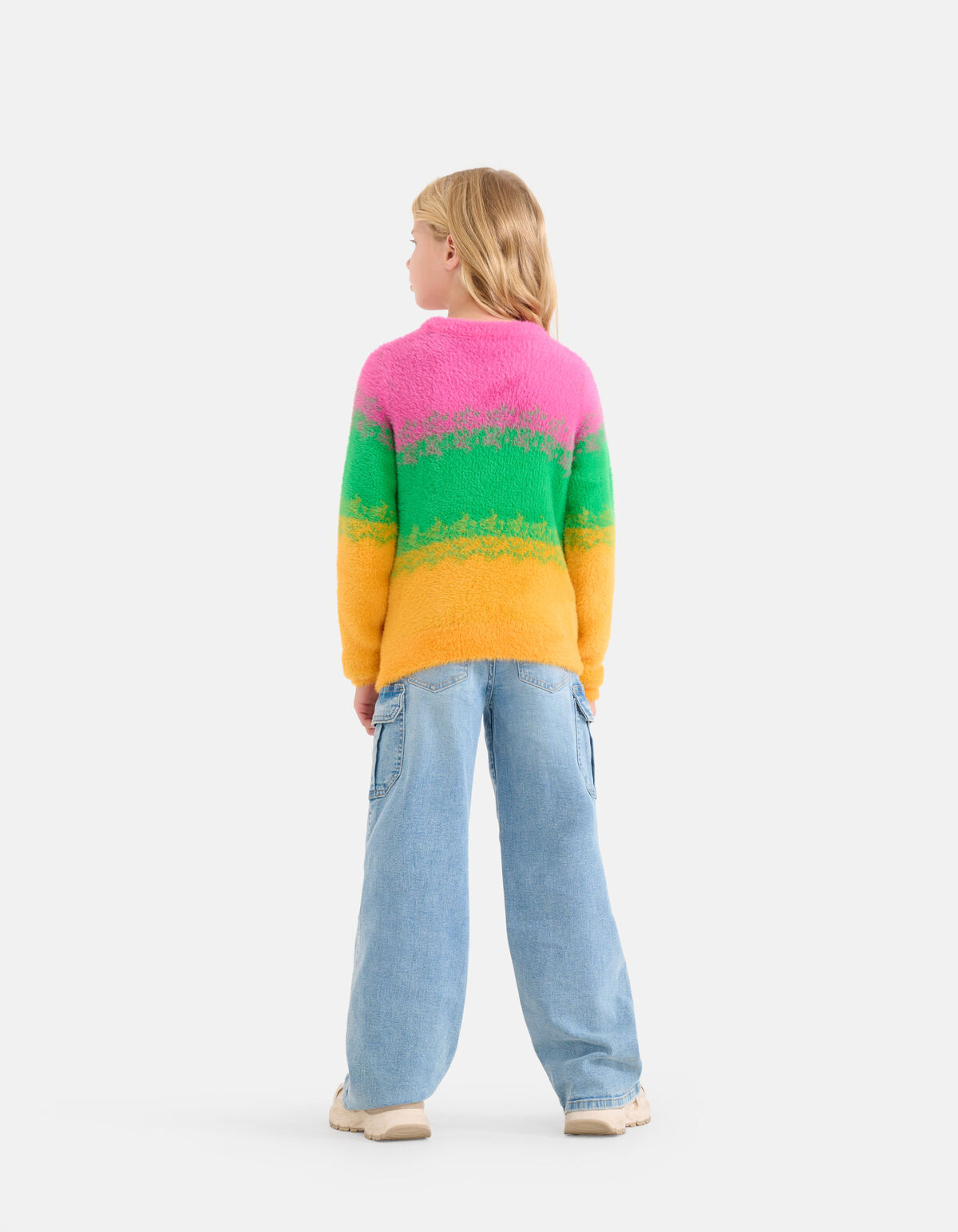 Degrade Soft Trui Roze SHOEBY GIRLS