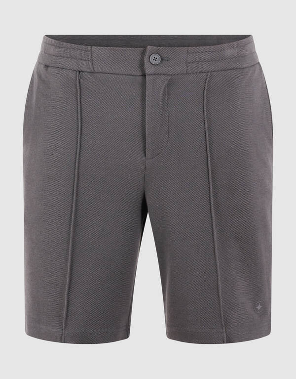 Structuur Regular Fit Short Donkergrijs SHOEBY MEN
