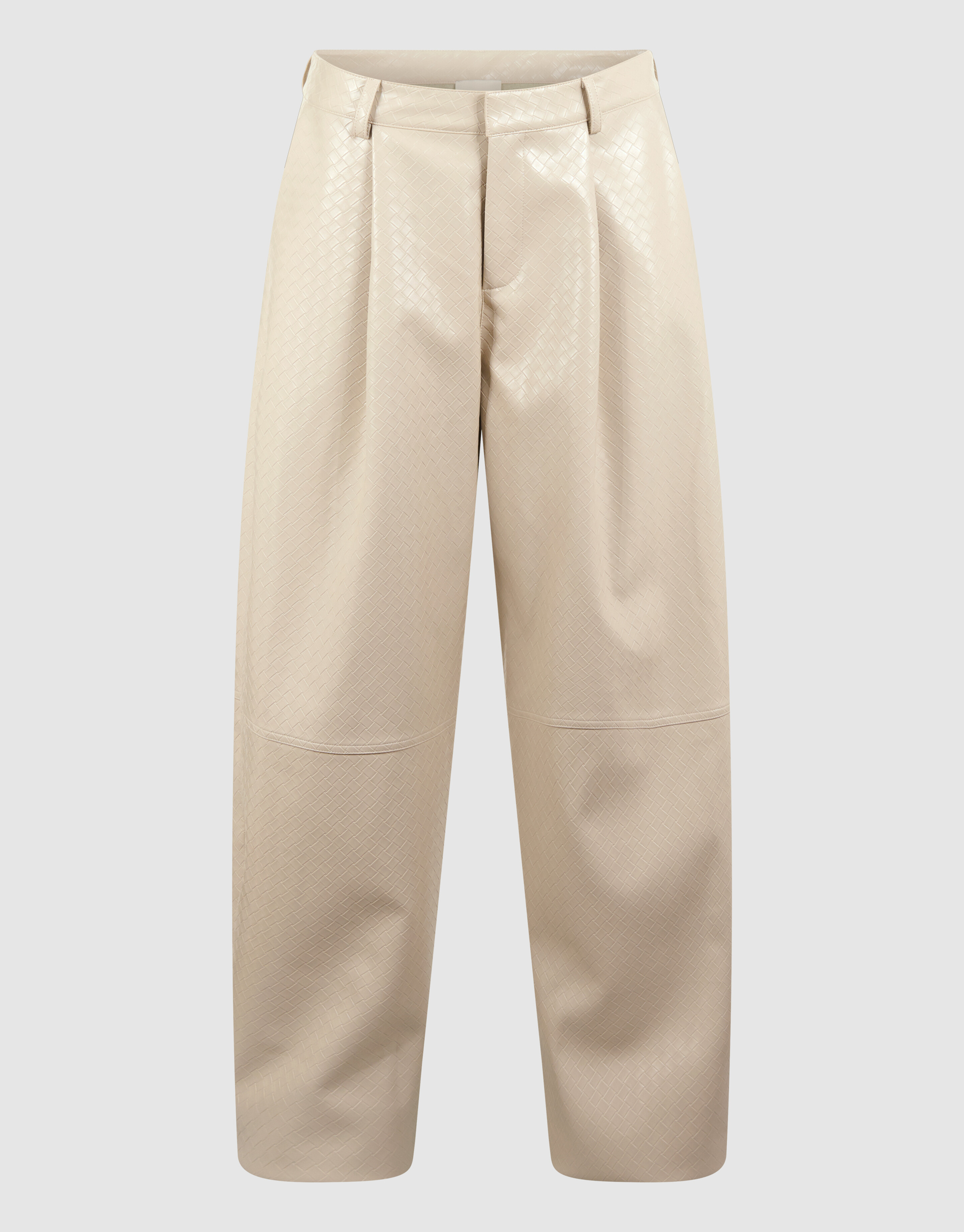 Braided Barrel Fit Broek Gebroken Wit SHOEBY WOMEN