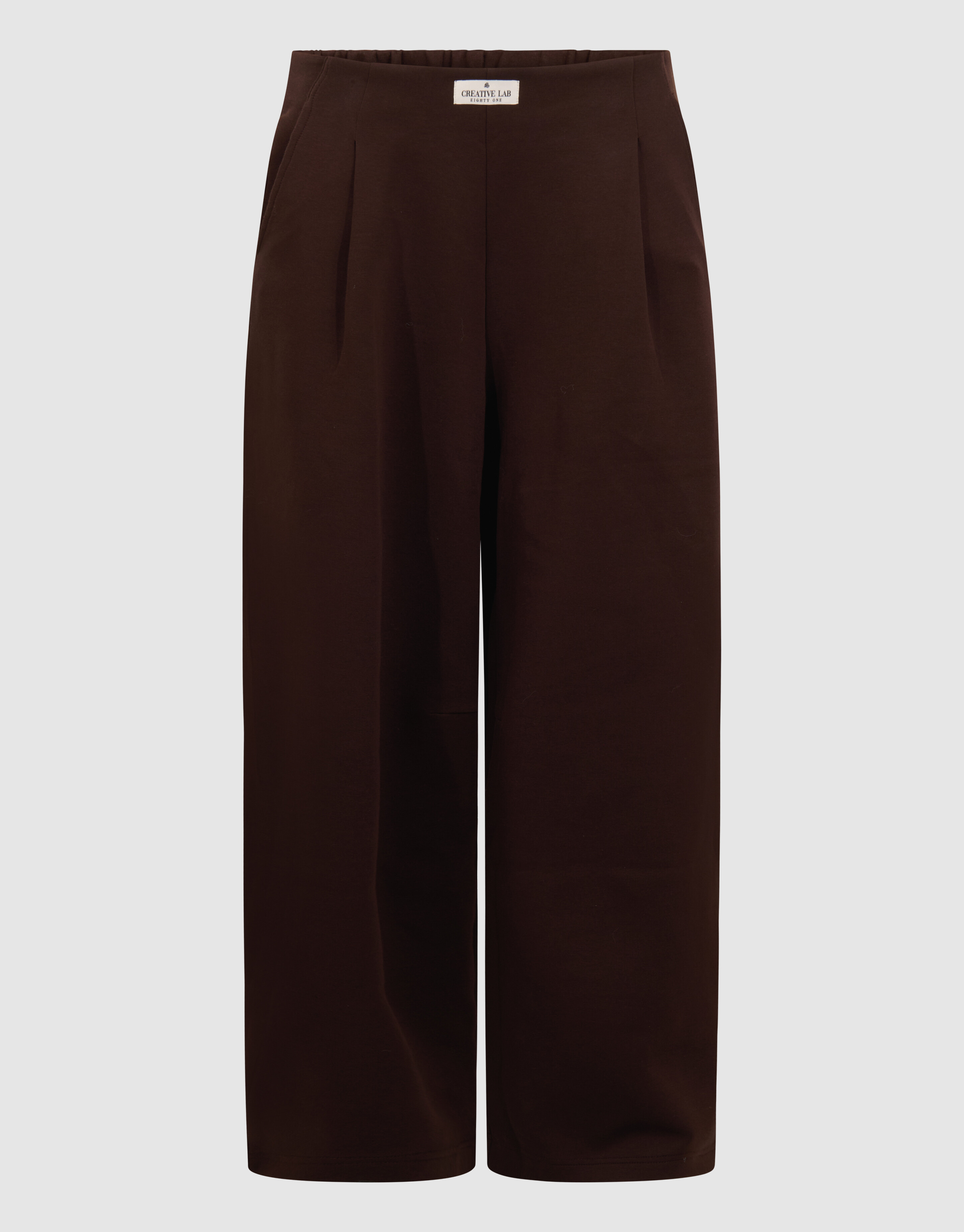 Clean Jogger Broek Donkerbruin SHOEBY WOMEN