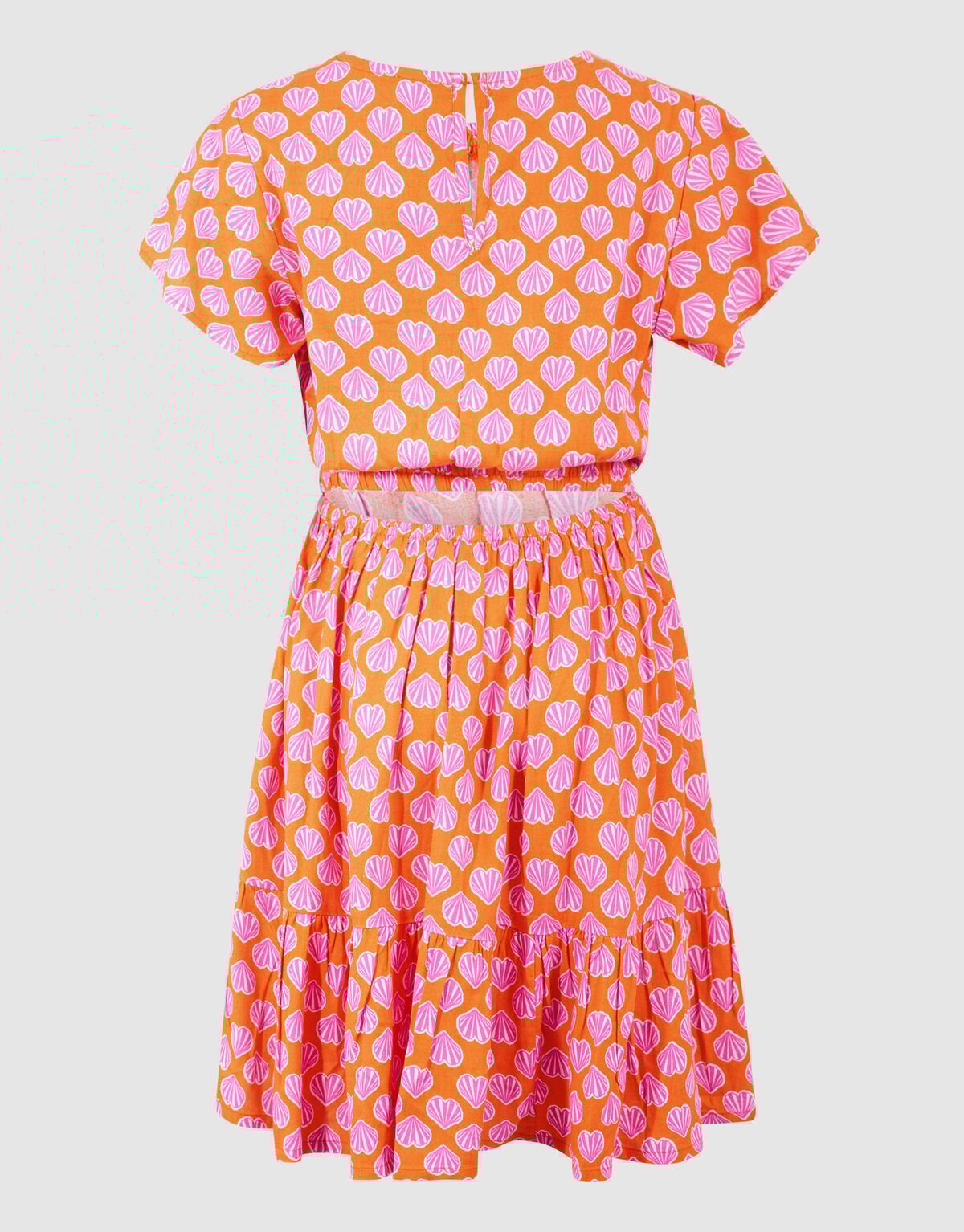 Schelpen Jurk Oranje SHOEBY GIRLS