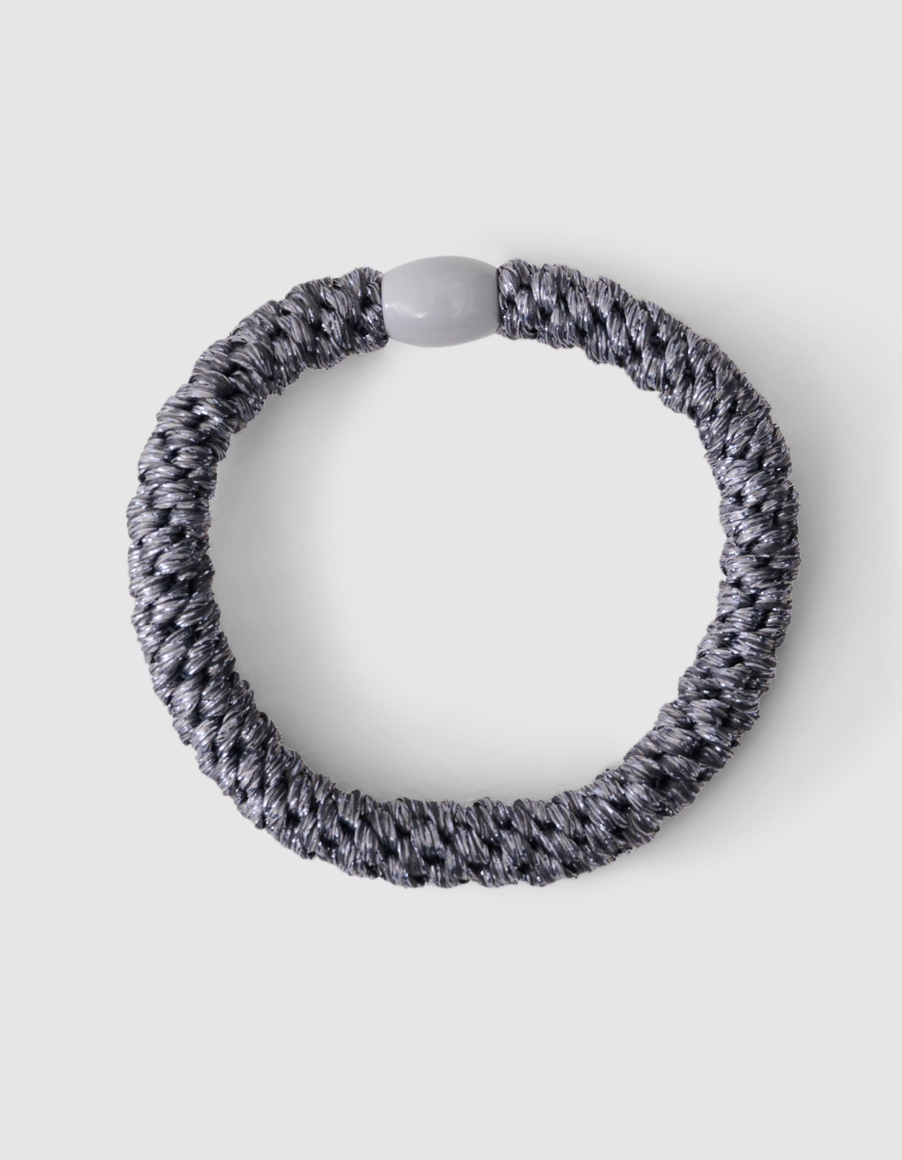 Lurex Haarelastiek Grijs SHOEBY ACCESSOIRES