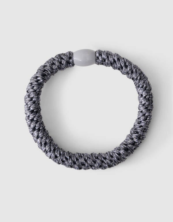 Lurex Haarelastiek Grijs SHOEBY ACCESSOIRES