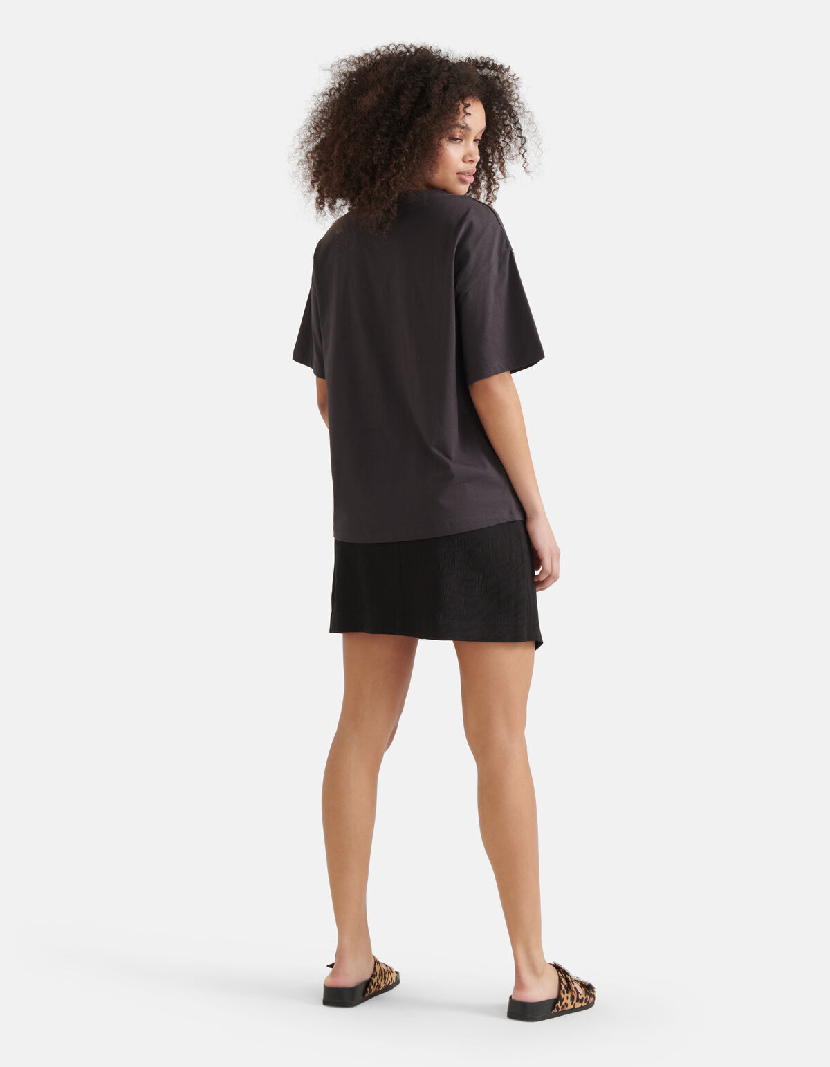 Artwork T-shirt Donkergrijs SHOEBY WOMEN