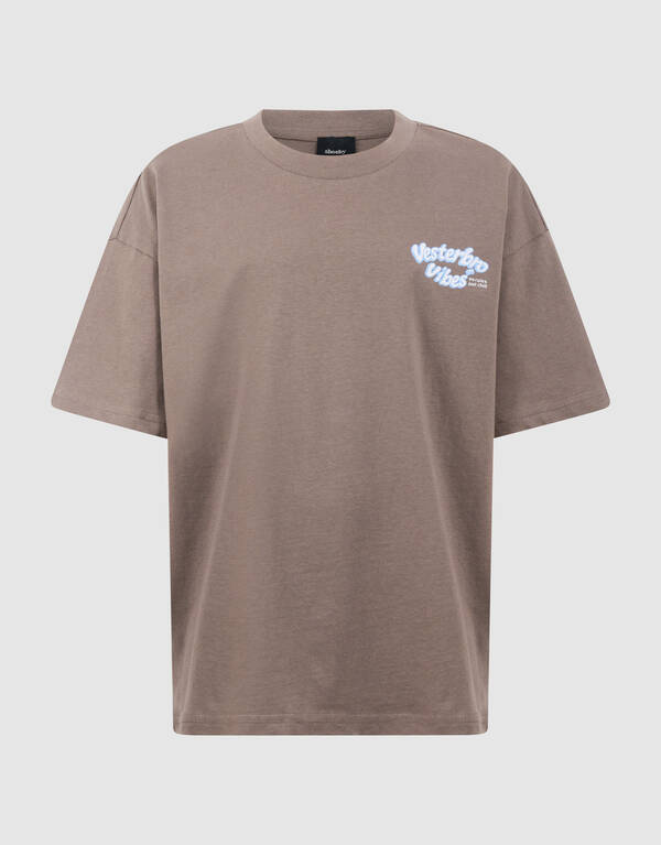 Vibes Artwork T-shirt Bruin SHOEBY BOYS