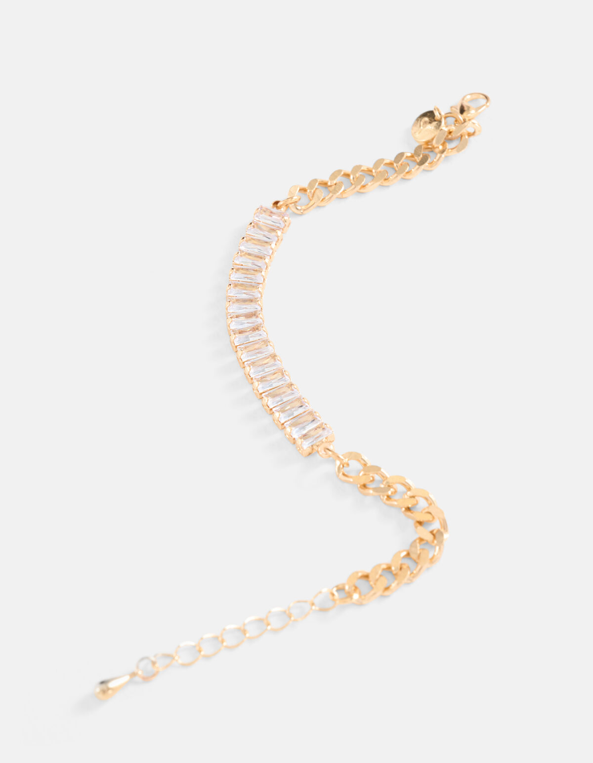 Strass Chain Armband Goud SHOEBY ACCESSOIRES