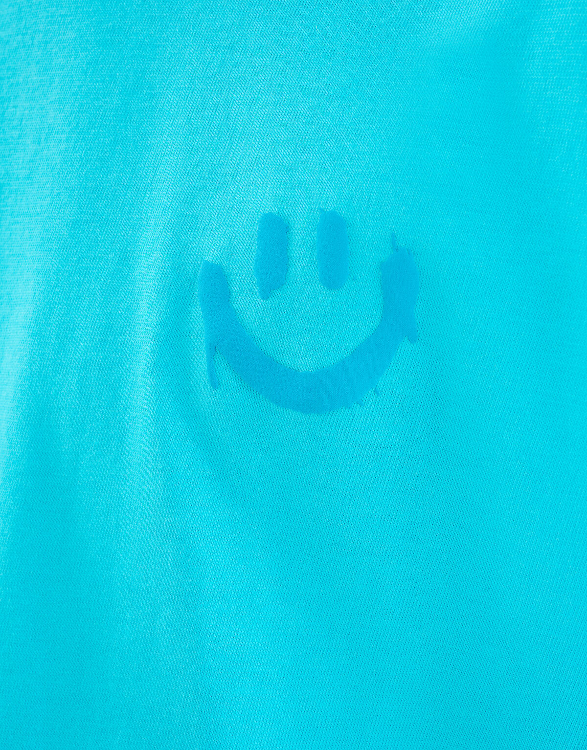 Smiley Artwork T-shirt Blauw SHOEBY BOYS