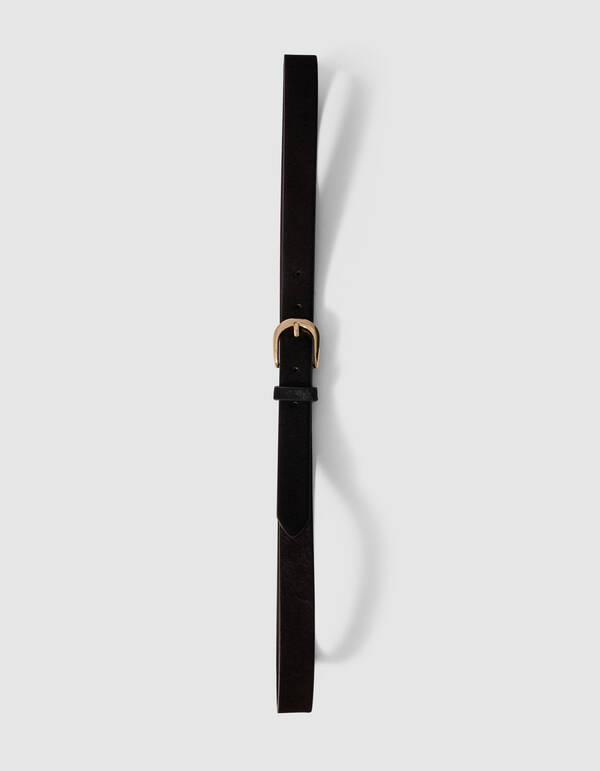 Hairy Riem Donkerbruin SHOEBY ACCESSOIRES