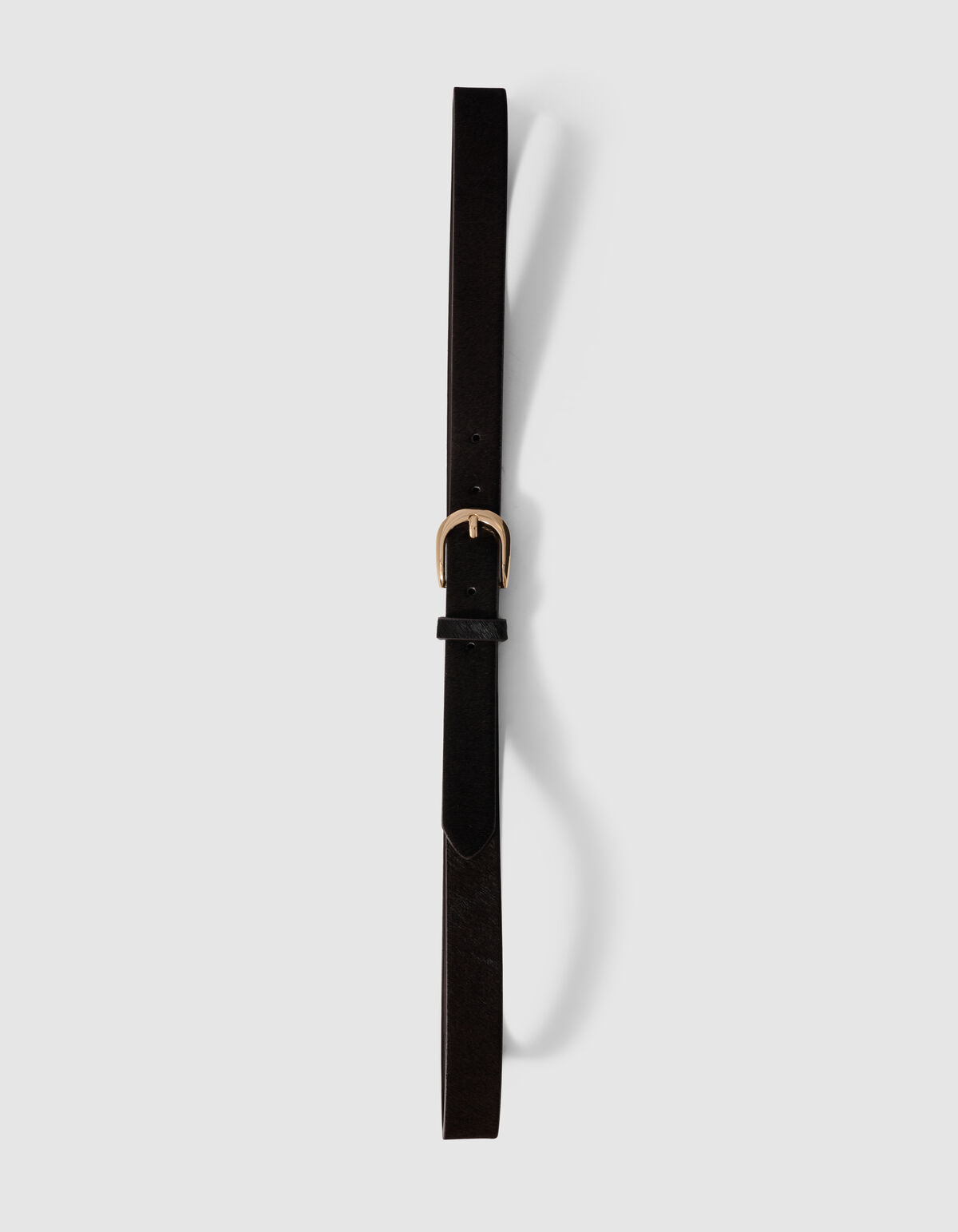 Hairy Riem Donkerbruin SHOEBY ACCESSOIRES