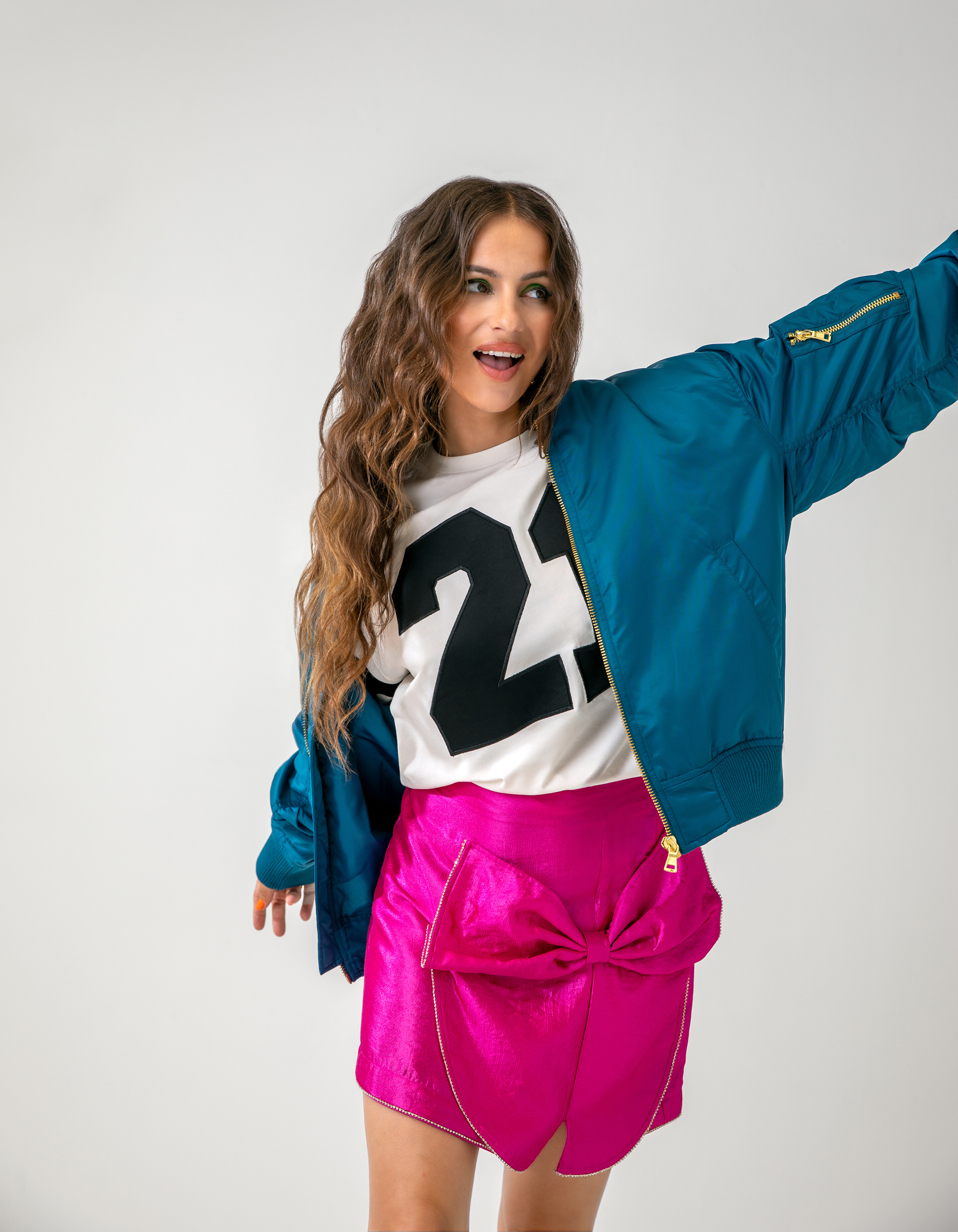 Strass Strik Rok Roze By Lizzy SHOEBY WOMEN