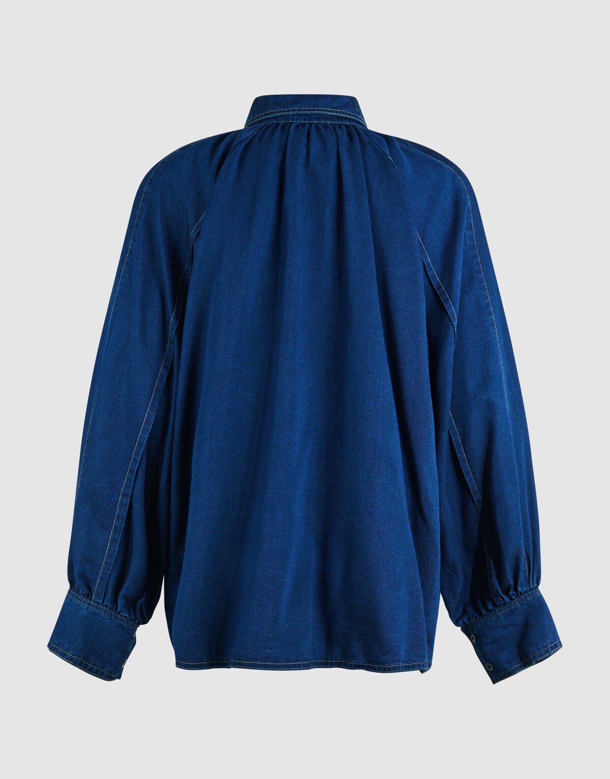 Stitch Blouse Blauw By Mieke SHOEBY WOMEN