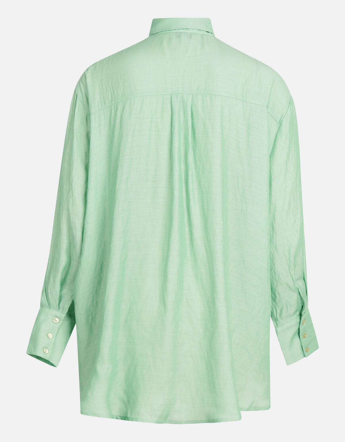 Washed Blouse Jurk Groen SHOEBY WOMEN