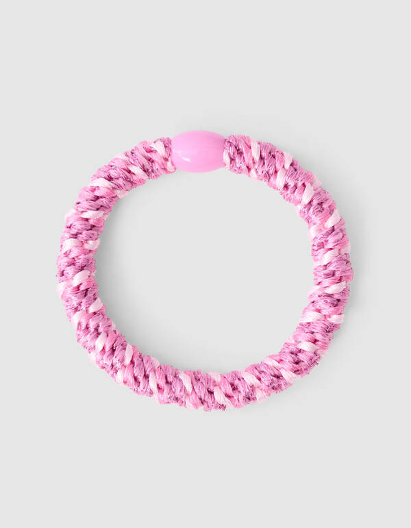 Lurex Haarelastiek Roze SHOEBY ACCESSOIRES