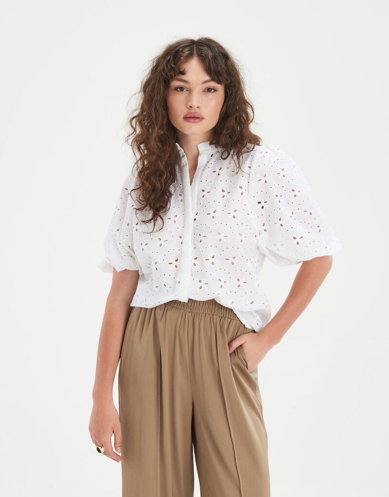 Luna Embro Blouse