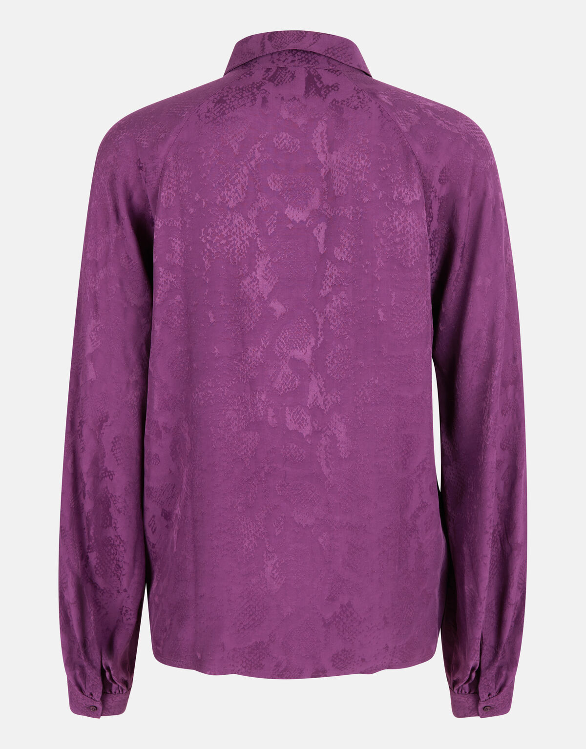 Relaxed Jacquard Blouse Paars SHOEBY WOMEN