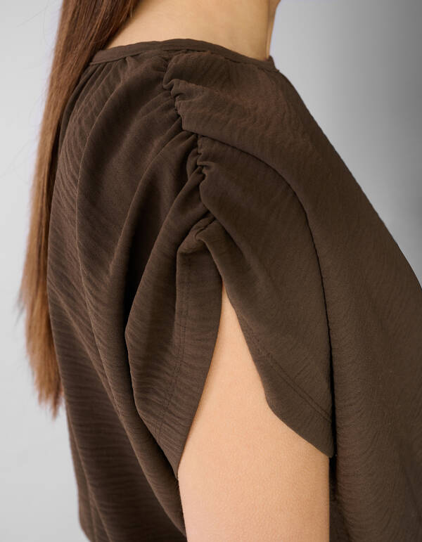 Twist Shoulder Top Bruin SHOEBY WOMEN