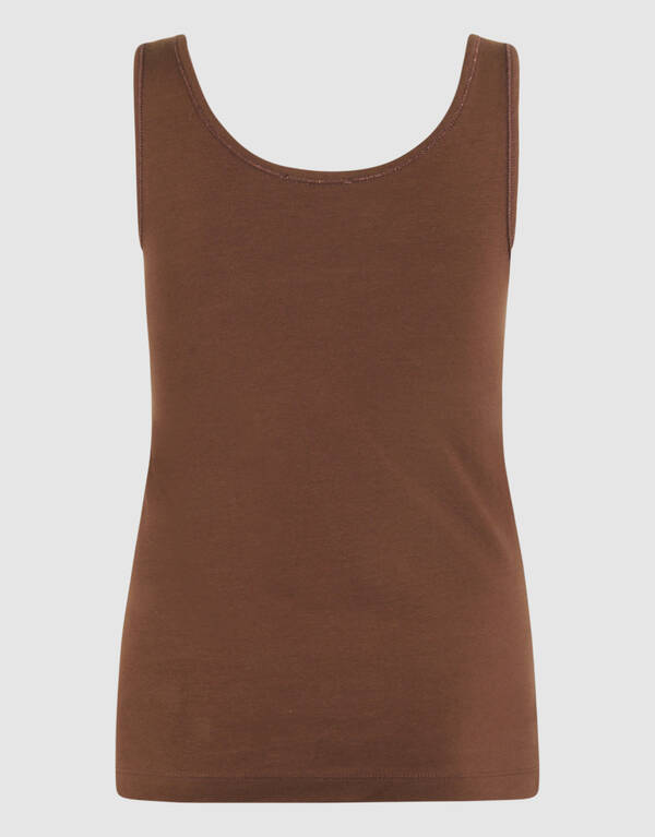 Basis Tanktop Lichtbruin SHOEBY WOMEN