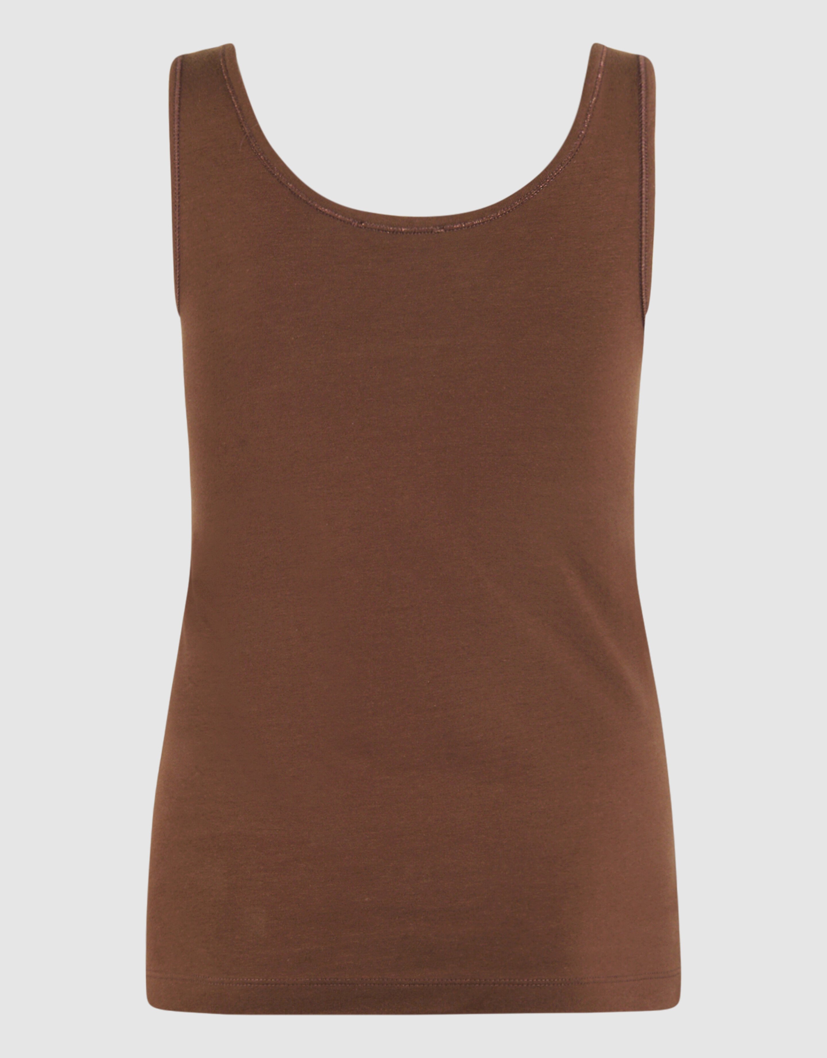 Basis Tanktop Lichtbruin SHOEBY WOMEN