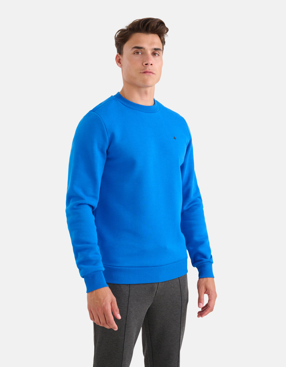 Sparkle Sweater Blauw SHOEBY MEN