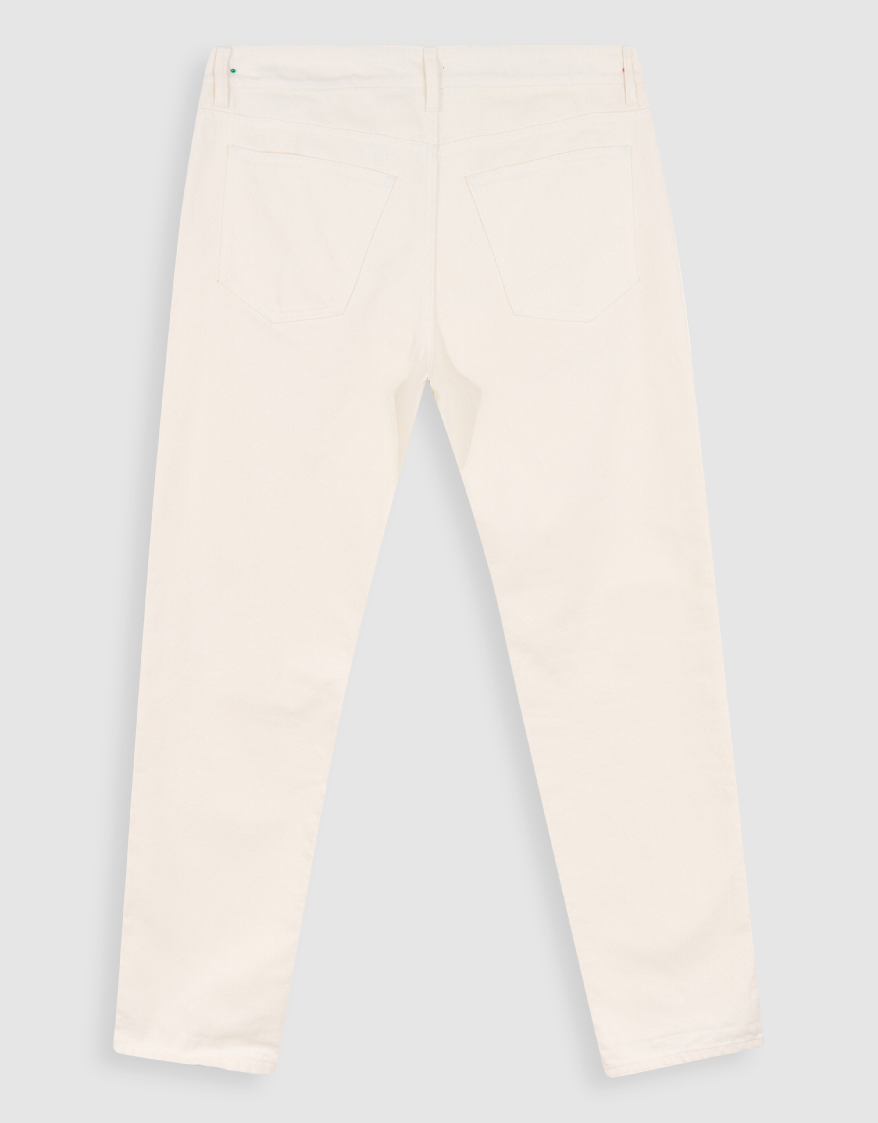 Tapered Fit Broek Gebroken Wit L32 SHOEBY MEN