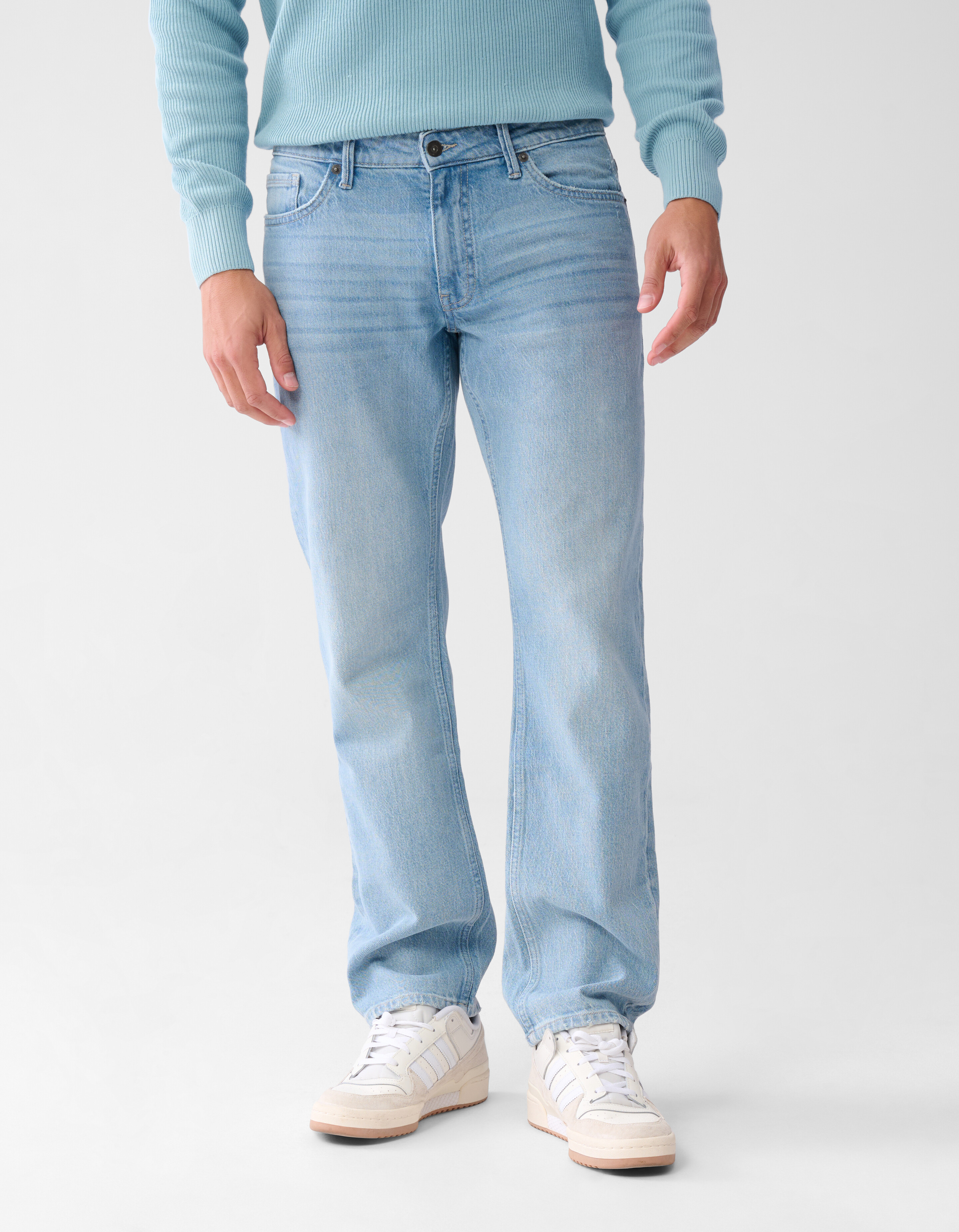 Straight Fit Jeans Bleached L34 SHOEBY MEN