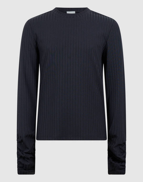 Rib Top Donkerblauw SHOEBY GIRLS