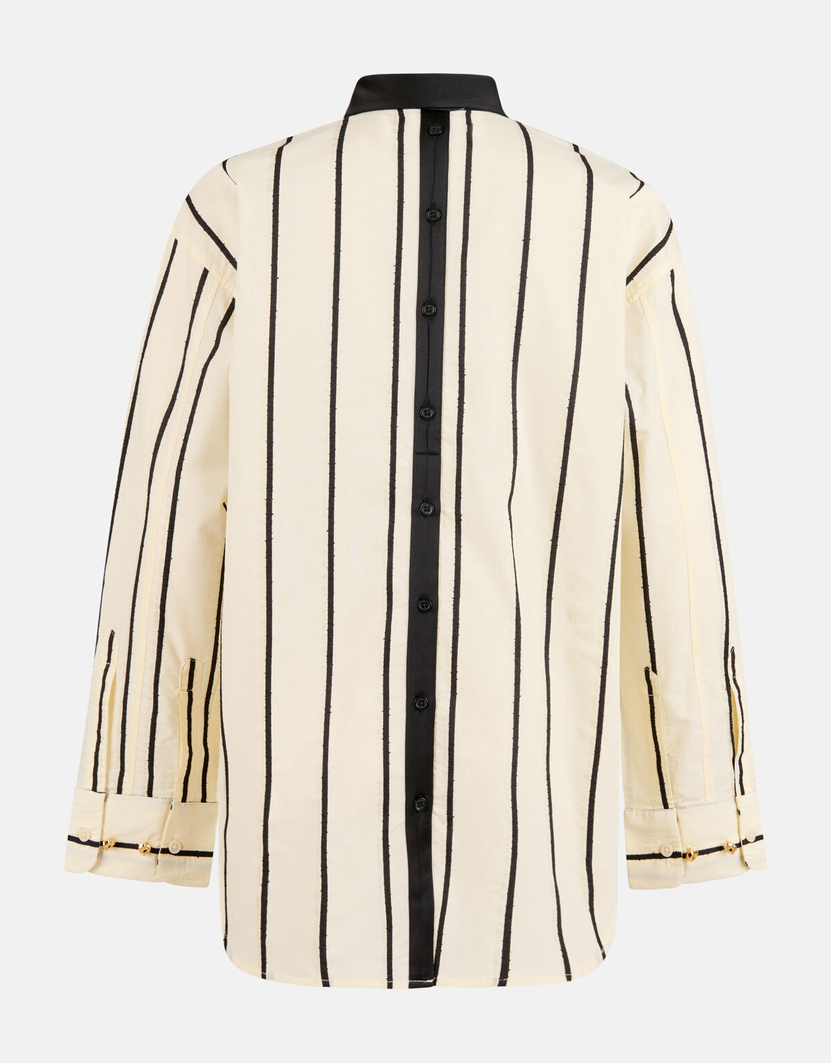 Gestreepte Blouse Gebroken Wit/Zwart SHOEBY WOMEN