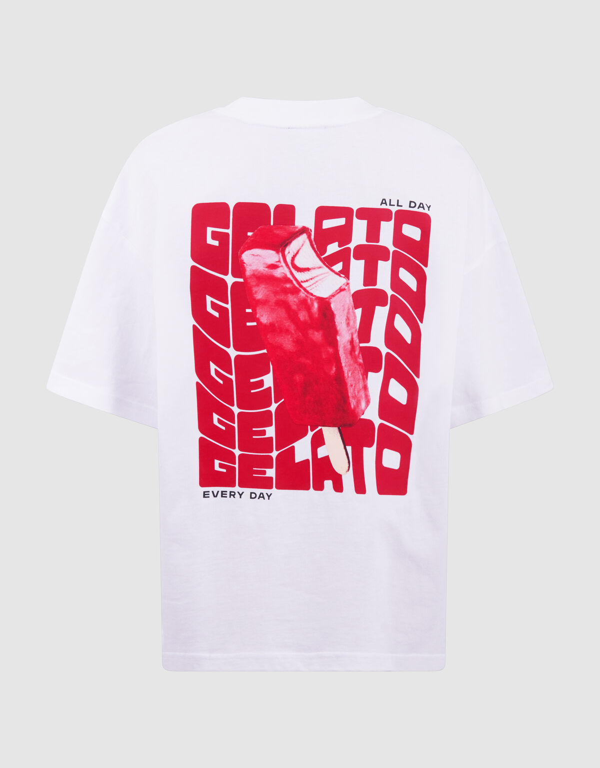 Gelato Artwork T-shirt Wit SHOEBY BOYS