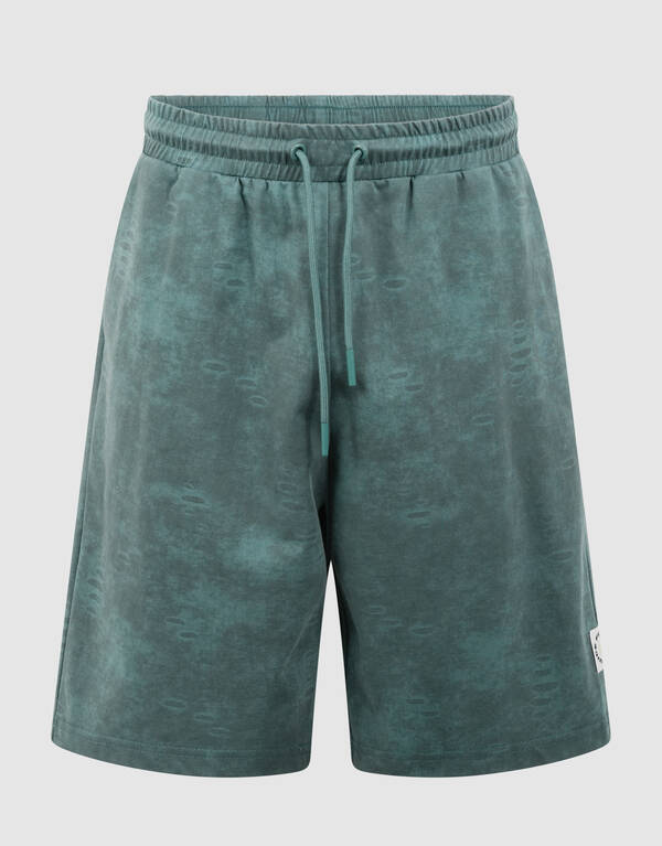 Washed Short Groen SHOEBY BOYS