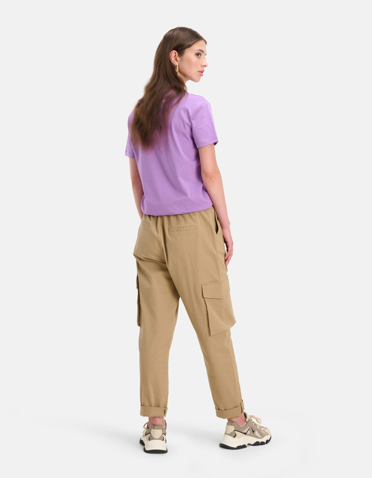 Basis T-shirt Paars SHOEBY WOMEN
