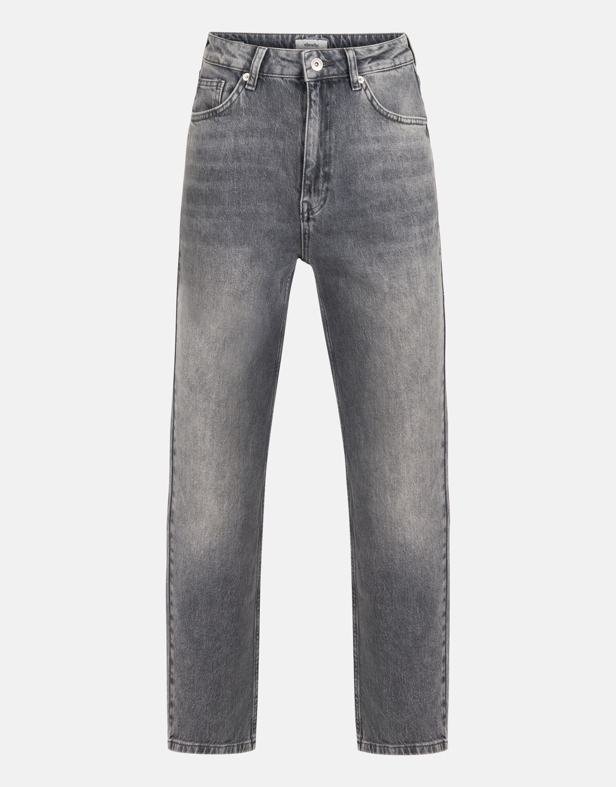 Straight Denim Jeans Grijs SHOEBY WOMEN